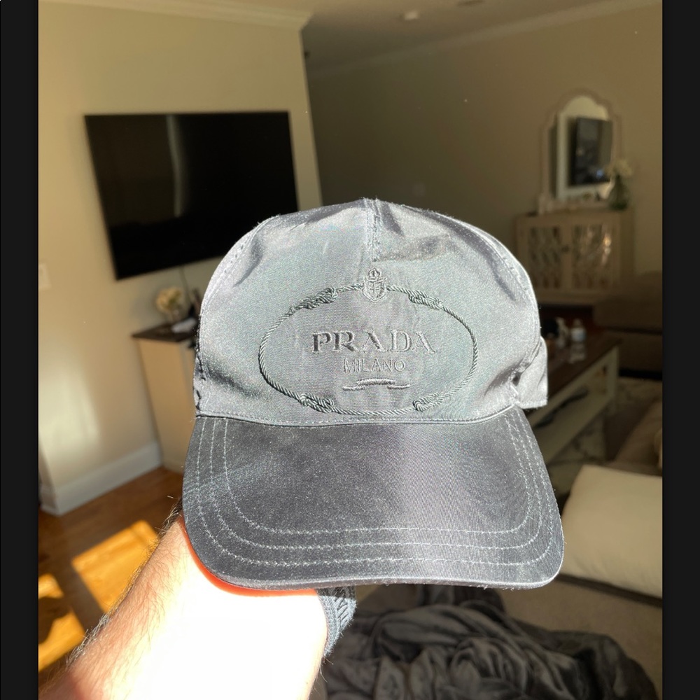 Authentic Prada Unisex Logo Baseball Cap